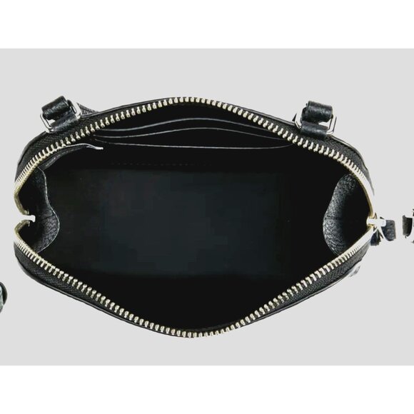 New Marc Jacobs Small Crossbody Pouch Pebble Leather Black - Picture 5 of 6